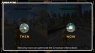 Crosshair interactions (Image via Garena)